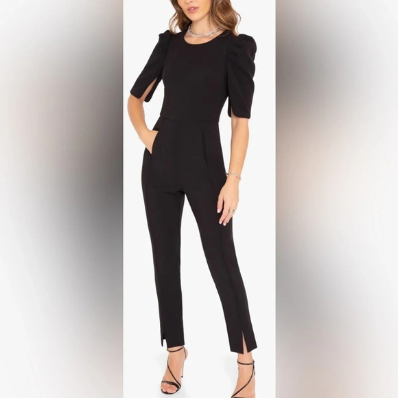Black Halo Pants - Black Halo Russo Jumpsuit in black